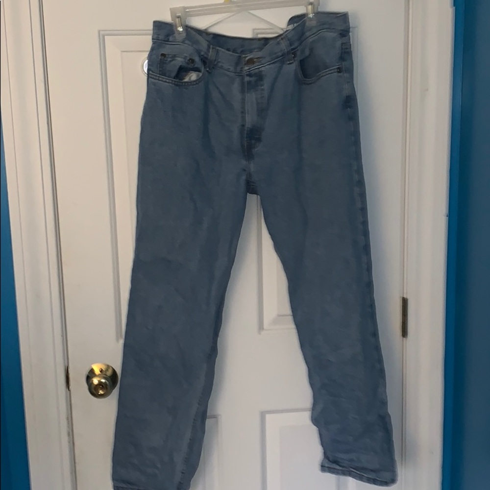 George Straight Leg Jeans light wash
